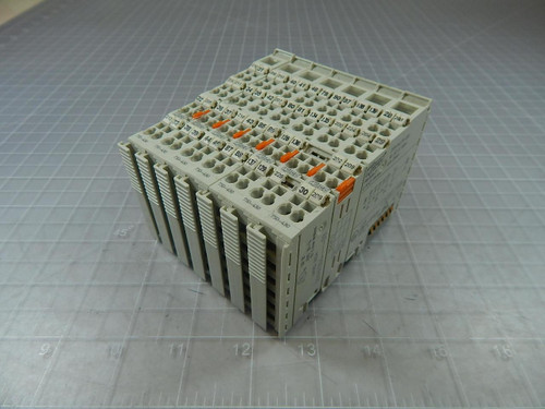Lot of 7 Wago 750-430, 20030204----03 Input Modules T96133 For Sale