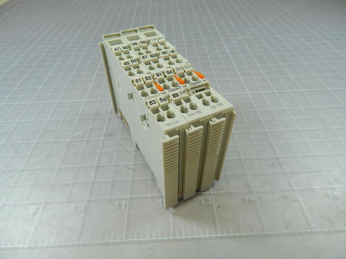 Lot of 3 Wago 750-530, 02030206----03 Output Modules T96136 For Sale