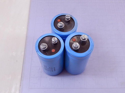 Lot of 3 Cornell Dubilier 24862-4, 500183U030BC2B Capacitors 18,000 uF 30 VDC -10 % +75 % -40 ºC To +95 ºC T96699 For Sale