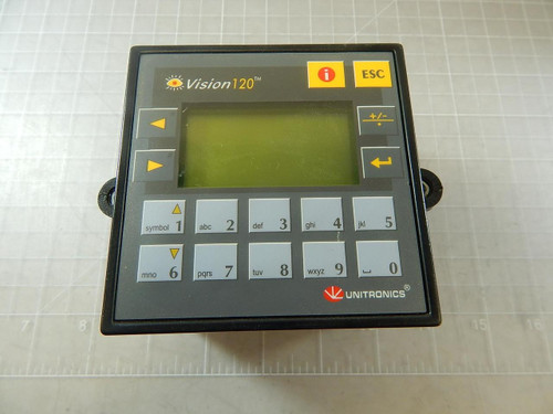 Unitronics Vision 120 HMI Graphic Display T97850 For Sale