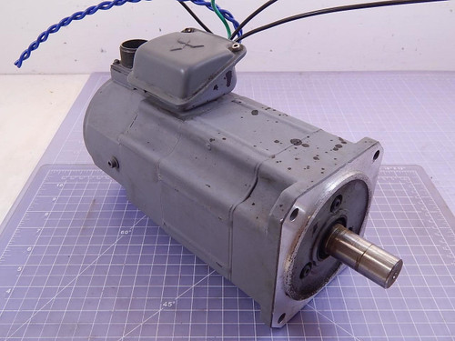 Mitsubishi HA-SA102, MHE3000-6-15-75-A AC Servo Motor 1 KW 2000 RPM w/ Rotary Encoder T100110 For Sale