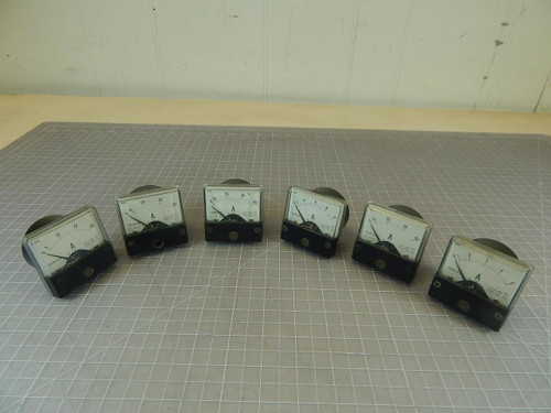 Lot of 6 Daiichi Keiki J1S C 1102, PSK-60 2.5 Gauges T100175 For Sale