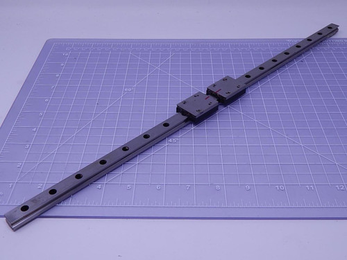 Lot of 2 FZA452 Bearings w/ 19 In Rail T111395 For Sale