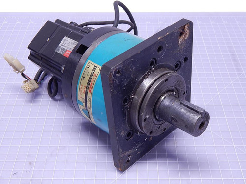 Sanyo Denki P50B07040DXS50 AC Servo Motor w/ Ball Reducer T112614 For Sale