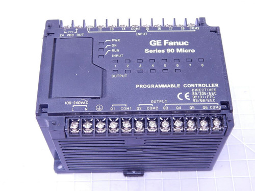 General Electric Fanuc IC693UDR001GP1 Series 90 Micro Programmable Controller T114985 For Sale