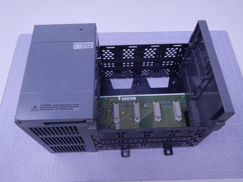 Allen Bradley 1746-A4 SLC 500 4-Slot Rack w/ Power Supply T115070 For Sale