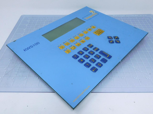 Scheugenpflug KWS100 Keybaord/Display Front Panel Assembly T121184 For Sale