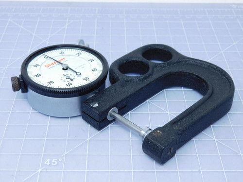 The L.S. Starrett No. 1015B-441 Thickness Gauge Dial Indicator T119850 For Sale The L.S. Starrett No. 1015B-441 Thickness Gauge Dial Indicator T119850 For Sale