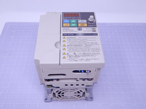 Omron 3G3MV-A2022 Inverter 200-230 V 50/60 Hz 15.1 A T122946 For Sale