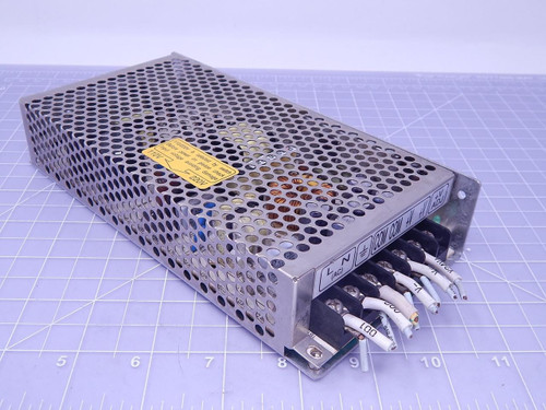 Mean Well S-100-24 Power Supply In: 100-120 VAC 1.9 A 200-240 VAC 0.8 A 50/60 Hz Out: 24 V 4.5 A T122949 For Sale