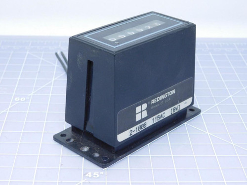 Redington 2-1006 Counter 6 Digit Base Mount 115VAC T117994 For Sale