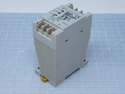 Omron S82K-01512 Power Supply 100-240 VAC 0.45A Adj T124743 For Sale