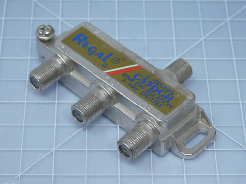 Regal GS3DGH 125 dB EMI Isolation 3-Way Splitter 5-1000 MHz T125804 For Sale