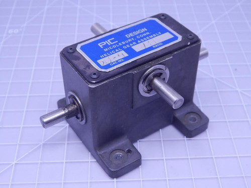 PIC Design DU-4    Helical Gear Assembly 1:1 Ratio For Sale