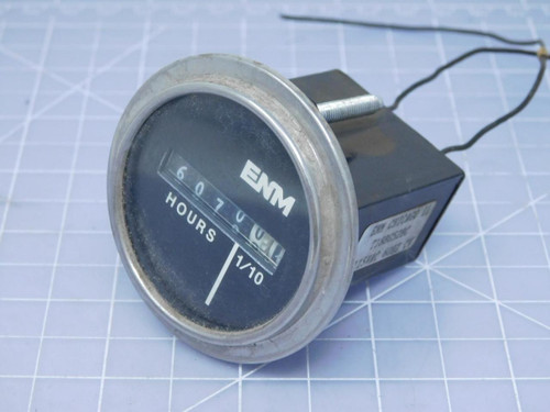 ENM Chicago T18BG52BC Panel Meter Hour E-mech Digital 5 Dig 115 VAC T118971 For Sale