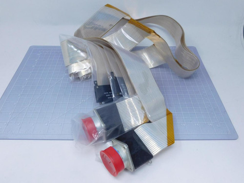 Lot of 2 Hamby 411-0536-005 Pin Connector Assemblies T123344 For Sale