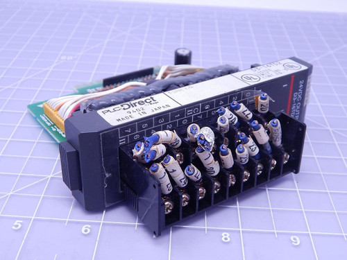 PLC Direct D3-16TD2 16 Point 5-28 VDC Current Sourcing Output Module T123415 For Sale PLC Direct D3-16TD2 16 Point 5-28 VDC Current Sourcing Output Module T123415 For Sale