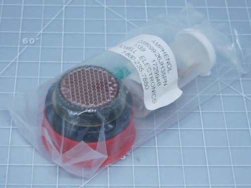 Amphenol D38999/26JH35PN Circular MIL Spec Connector 100P SIZE 23 T126836 For Sale