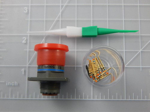 ICC D38999/20WB35PN    Circular MIL Spec Connector RCPT 37 POS SHELL SIZE:15 w/ Circular MIL Spec Contacts For Sale