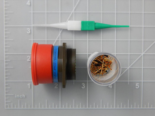 Souriau D38999/20WF35PN    Circular MIL Spec Connector 66 P Sz 19 Recpt Pin Cont w/ Circular MIL Spec Contacts For Sale