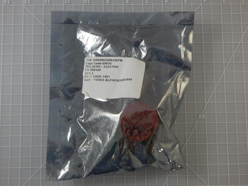 Aero D38999/20WJ35PN    Circular MIL Spec Connector DTS 128 C 128 # 22 D w/ Circular MIL Spec Contacts For Sale