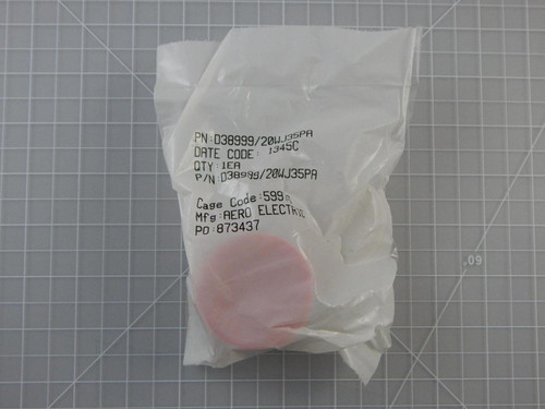 Aero D38999/20WJ35PA    Circular MIL Spec Connector DTS 128 C 128 # 22 D w/ Contacts For Sale