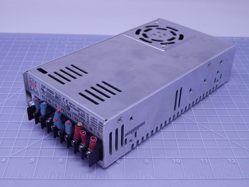 Mean Well QP-200D    AC-DC Quad Output Enclosed Power Supply For Sale