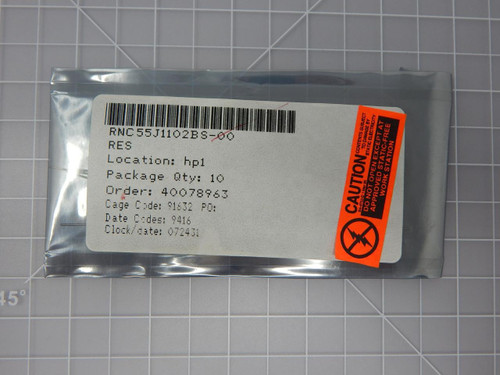 Lot of 10 Vishay RNC55J1102BS-00    Military Resistor For Sale