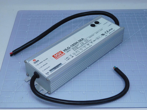Mean Well HLG-185H-36A    LED Switching Power Supply 36 V 5.2 A For Sale