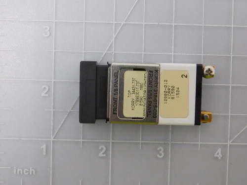 Korry 17B9E3017-737 34431-737   Annunciator Light Switch For Sale