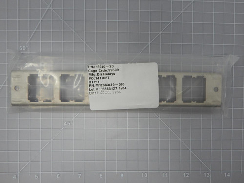 Lot of 8 DRI Relays M12883/49-006 2210-20   Relay Sockets For Sale