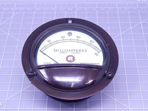 Marion Elec. HS3 MR36W050DCMAR   Milli Amp Meter For Sale