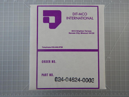 DIT-MCO 024-04624-0003    Dual-50 Connector For Sale