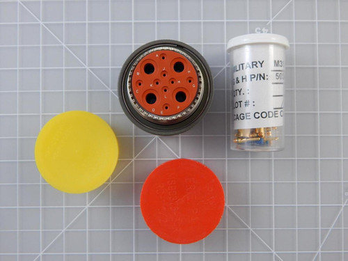 G&H BLG6F23-12PA    Breech-Lok Connector w/ Circular MIL Spec Contacts For Sale