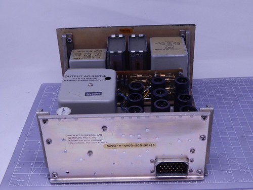 MWO-9-4900-500-30/55 50092772   Power Supply 150/200 VDC For Sale