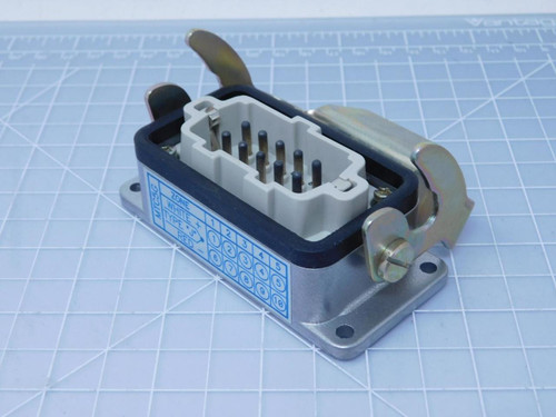 Amphenol-Tuchel C 146 10 A 010 102 1    10-Pin Male Insert For Sale