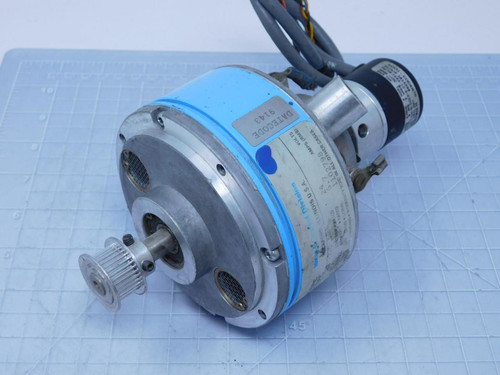 Pacific Scientific 38VM6    Servo Motor 24 V 6.7 A w/ Encoder For Sale