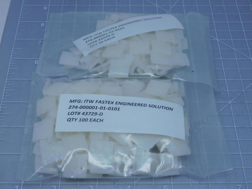 Lot of 150 ITW Fastex 274-000001-01-0101 For Sale