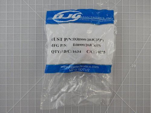 Souriau D38999/20JC35PN    Circular MIL Spec Connector 22 P Sz 13 Wall Mount Recpt Pin Cont For Sale