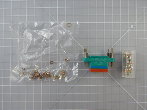 Amphenol M12883/54-02 RSE116631   Relay Socket 3 Pole 25 A SZ 16 w/ Contacts For Sale