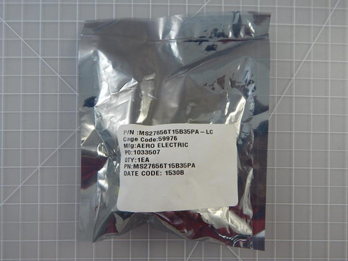 Aero MS27656T15B35PA-LC    Circular MIL Spec Connector 37 P SZ 15 PIN For Sale