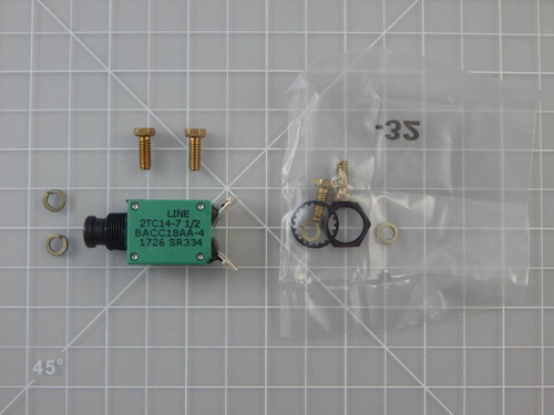 Klixon BACC18AA-4 2TC14-7 1/2   Thermal Military Spec Aircraft Circuit Breaker For Sale