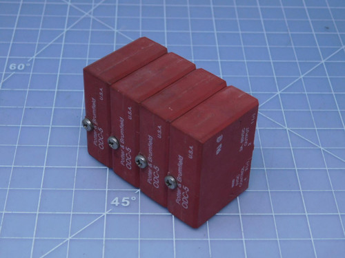 Lot of 4 Potter & Brumfield ODC-5    Output Module For Sale