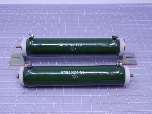 Lot of 2  RWG 100G 1.7ΩJ     Resistor For Sale