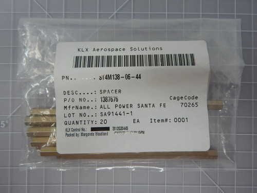 Lot of 10 All Power Santa Fe ST4M138-06-44    Standoff Threaded Spacer For Sale