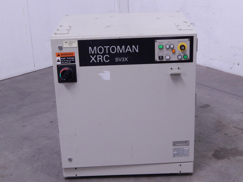 Yaskawa XRC  SV3X ERCR-SV3-RE10   Motoman Robot Controller 208 V 50/60 Hz 3 PH 1 KVA For Sale
