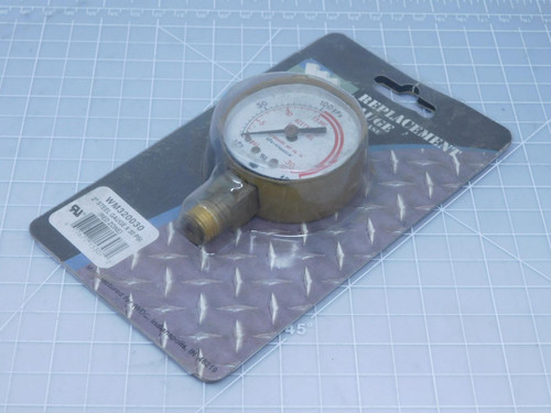 Weldmark WM320030    2" Steel Gauge x 30 psi For Sale