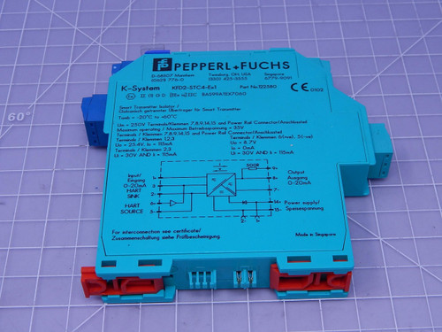 Pepperl+Fuchs KFD2-STC4-Ex1 122580   Transmitter Power Supply For Sale