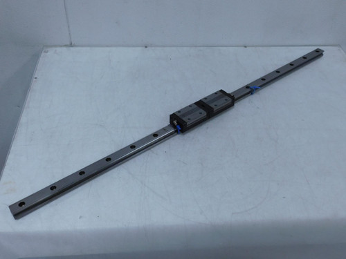 Lot of 2 THK SSR25 Y5S632   Caged Ball Linear Motion Guide on 37 Inch Rail For Sale