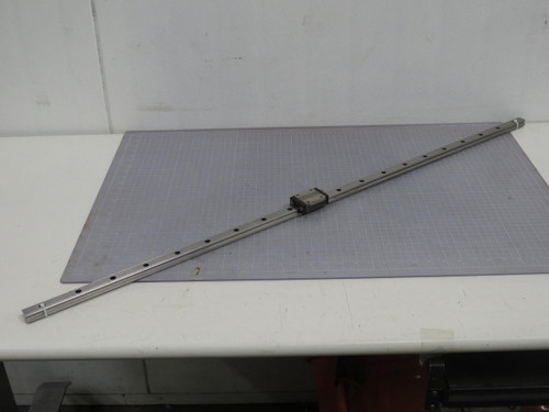THK SR20  CNC Slide Rail Bearings w 48 Inch Rail For Sale